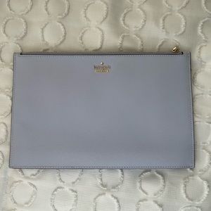 Kate spade saffiano leather clutch.